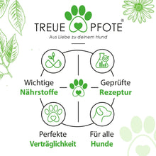 Lade das Bild in den Galerie-Viewer, 1 Jahr Vorratspack - TreuePfote Gelenktabletten für Hunde Gelenkliebe+