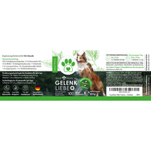 Lade das Bild in den Galerie-Viewer, 1 Jahr Vorratspack - TreuePfote Gelenktabletten für Hunde Gelenkliebe+